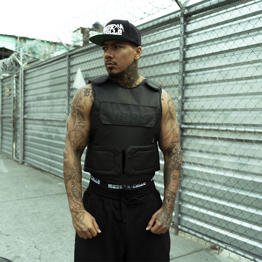 Bulletproof Made x la Calle negro Mezclilla Made X LA Calle
