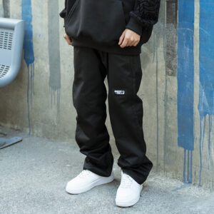 Pantalón de Gabardina Negro